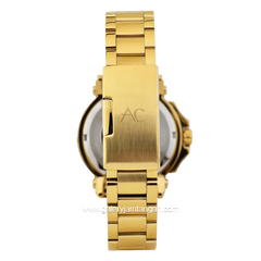 Alexandre Christie Collection AC 9205 BF Gold Stainless Steel Strap
