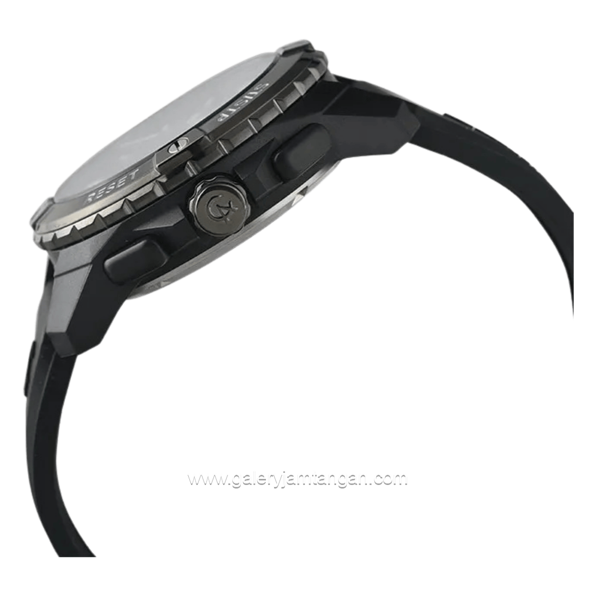 Alexandre Christie AC 9404 MH REPBA Black Rubber Strap