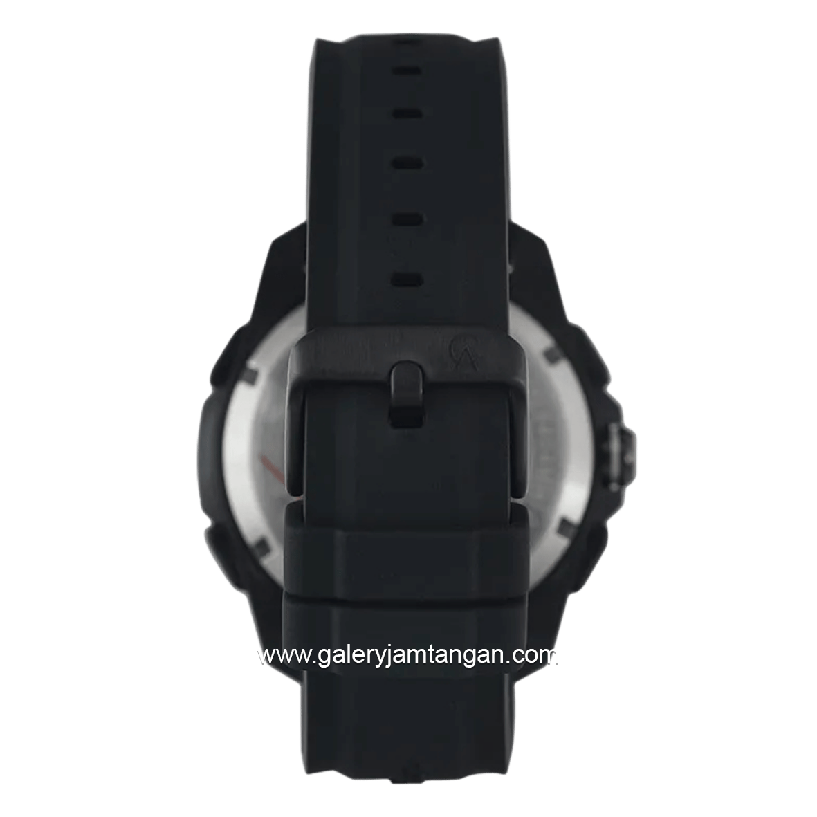 Alexandre Christie AC 9404 MH REPBA Black Rubber Strap