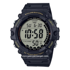 Casio General AE-1500WHX-1AVDF Black Resin Strap