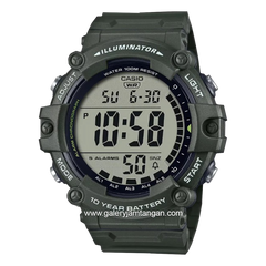 Casio General AE-1500WHX-3AVDF Army Resin Strap
