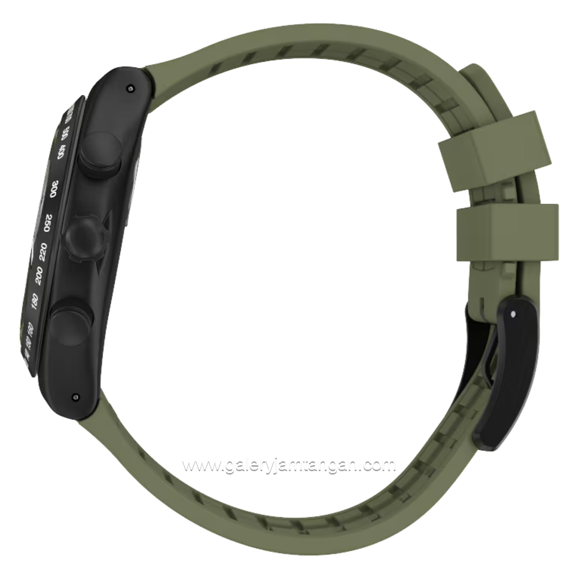SWATCH YVB411 Black Green Rubber Swiss Made