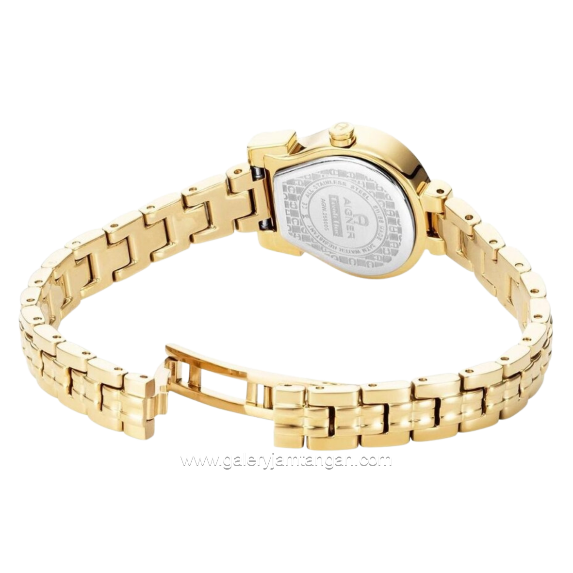 Aigner Tivoli Due AGW.258005 Gold Stainless Steel Swiss Made