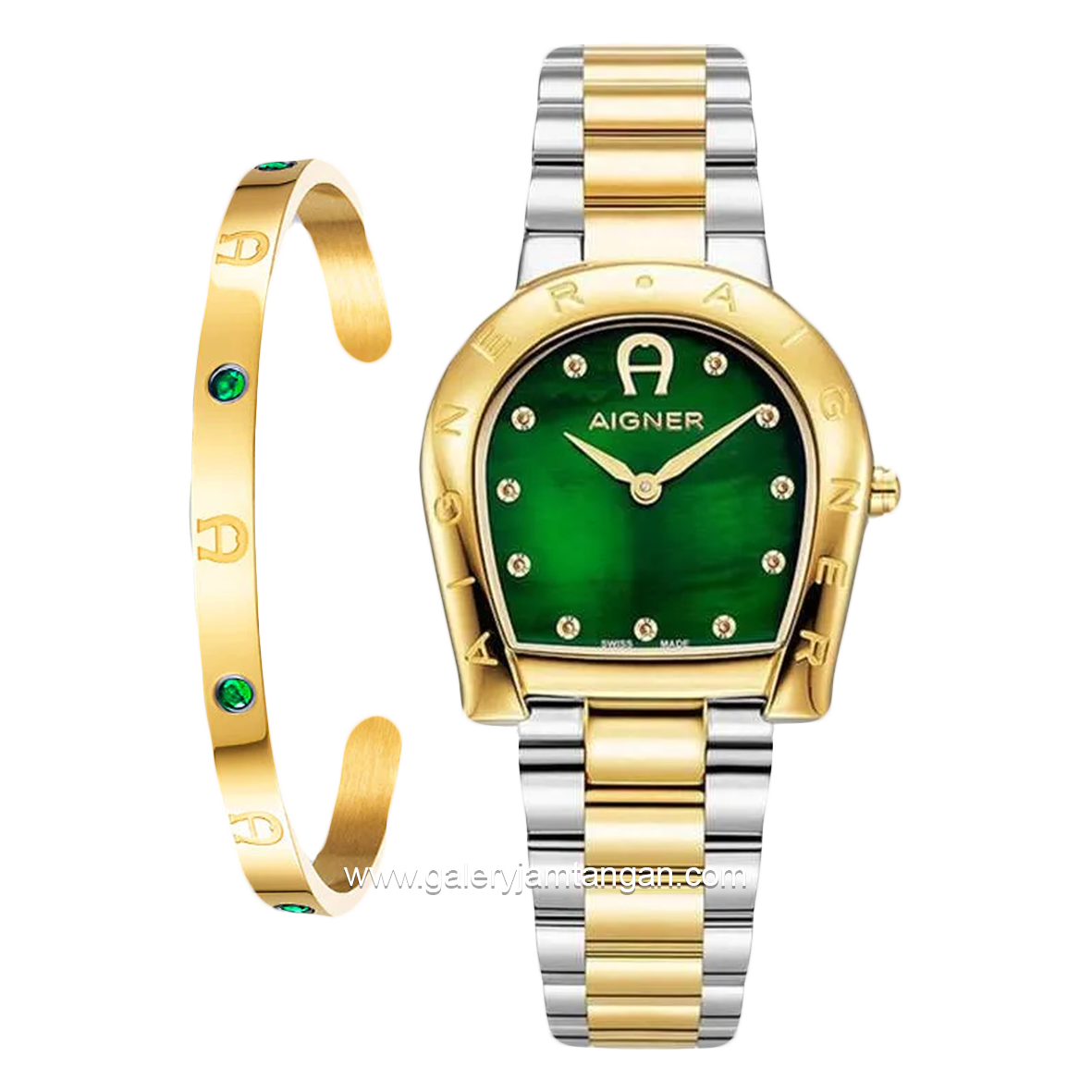 AIGNER RAVENNA DUE AGW.259002 Women's Watch Gold Series Swiss Made