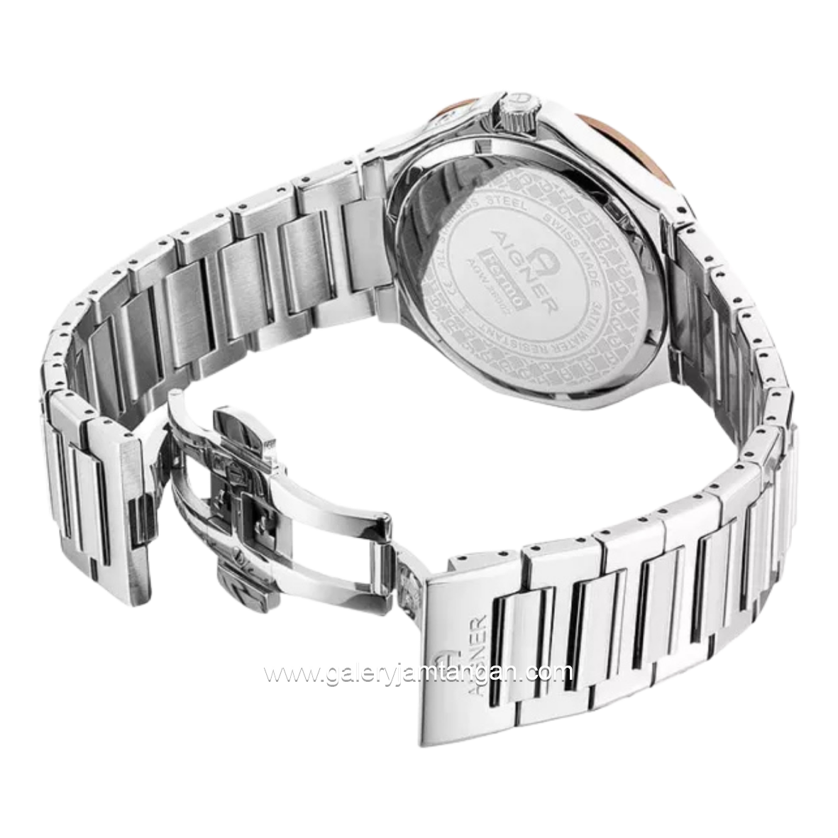 AIGNER FERMO AGW.266002 Silver Dial Blue Swiss Made