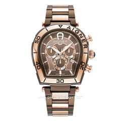 AIGNER TRAPANI CHRONO AGW.267004 Brown Rosegold Stainless Steel