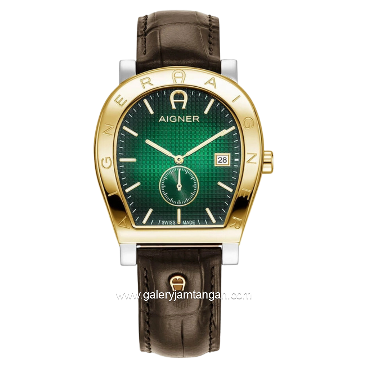 AIGNER DAIANO AGW.269004 Brown Leather Strap