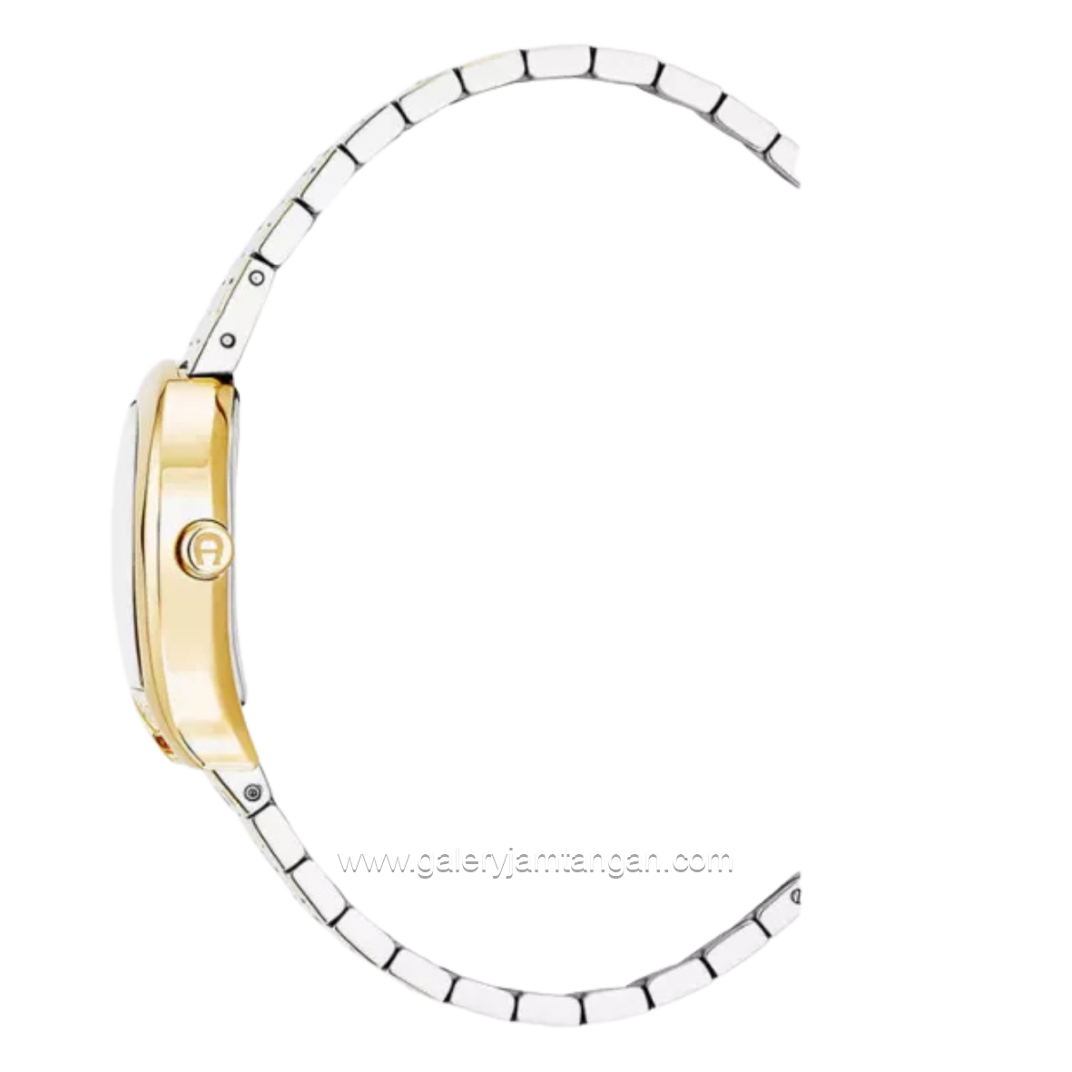 AIGNER MANTOVA DIAMOND AGW.285001 Two Tone Dial Champagne Stainless Steel