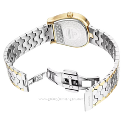 AIGNER MANTOVA DIAMOND AGW.285001 Two Tone Dial Champagne Stainless Steel