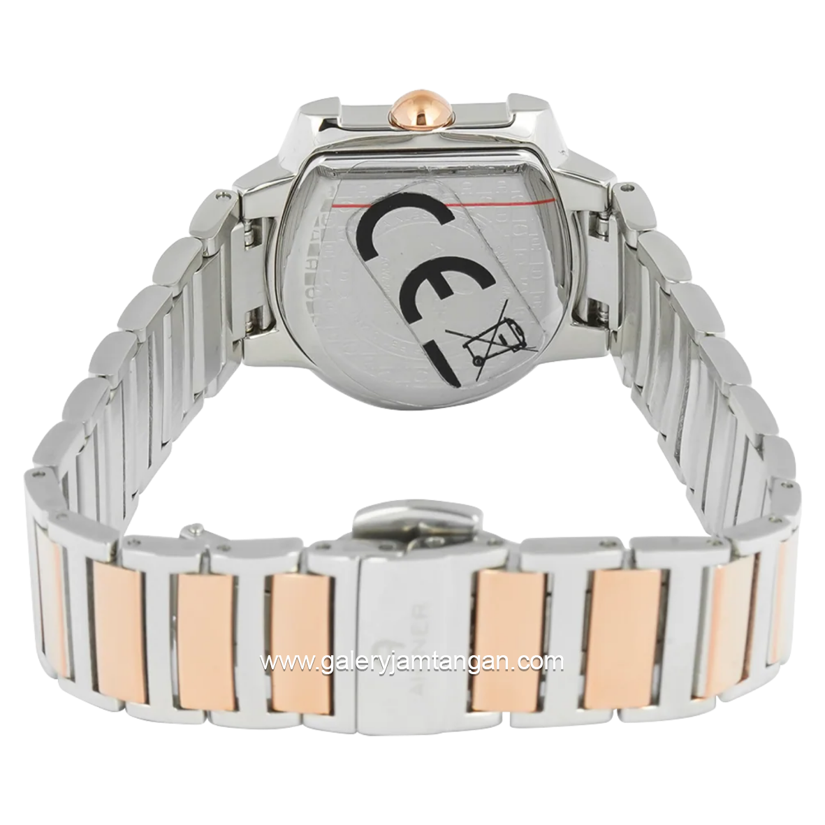 AIGNER LODI AGW.288003 Silver Combi Rosegold Stainless Steel