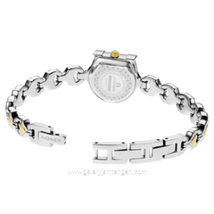 AIGNER NOBILE DIAMOND AGW.289001 Silver Combi Gold Dial White MOP Stainless Steel