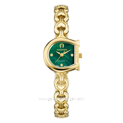 AIGNER NOBILE DIAMOND AGW.289004 Gold Dial Green Stainless Steel