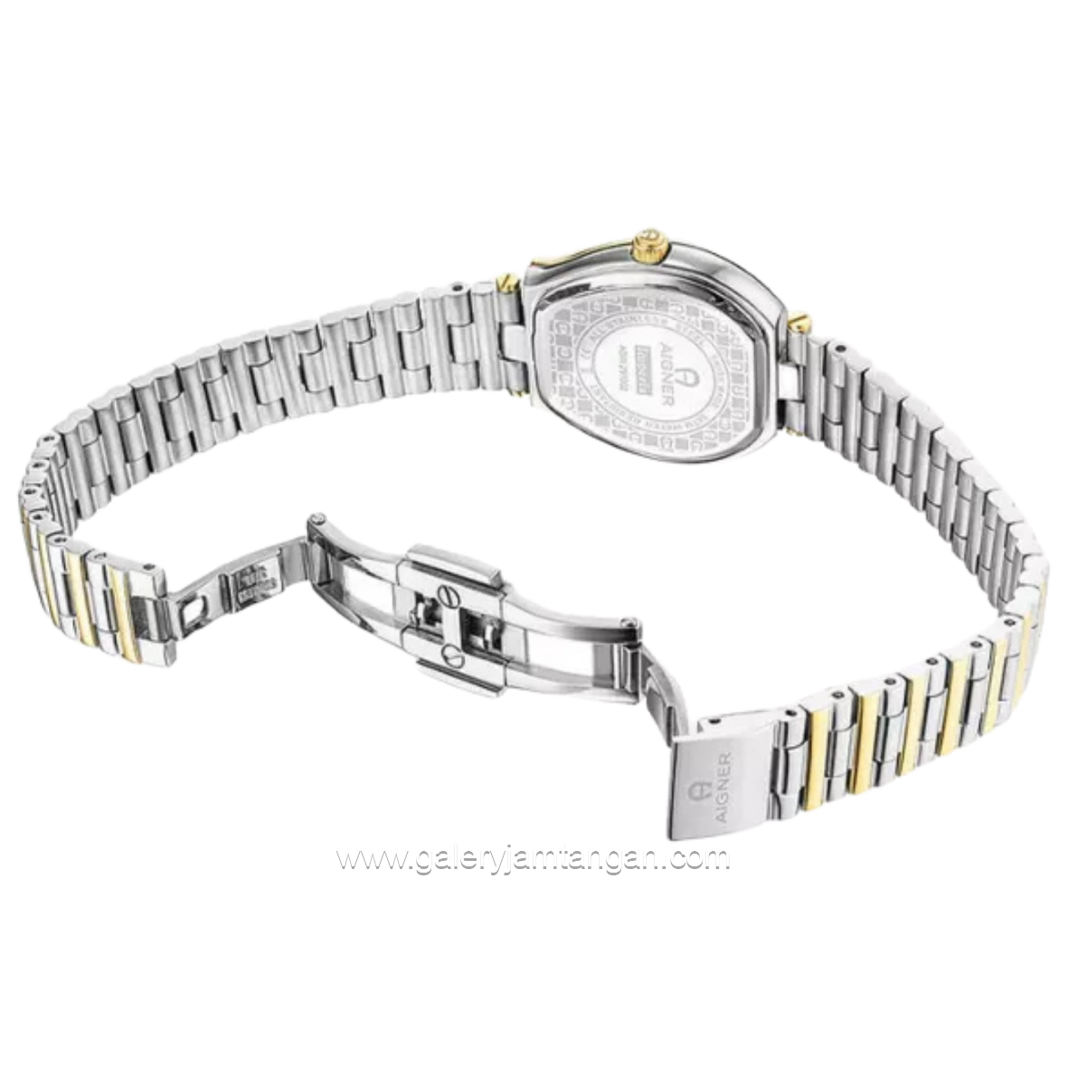 AIGNER IMPERIA AGW.291002 Silver Combi Gold Dial White MOP Stainless Steel