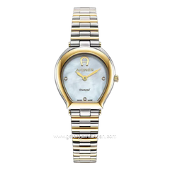 AIGNER IMPERIA AGW.291002 Silver Combi Gold Dial White MOP Stainless Steel