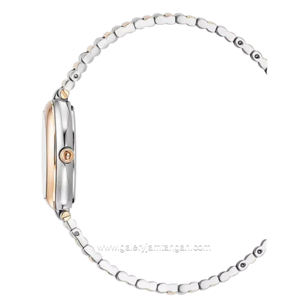 AIGNER IMPERIA AGW.291003 Silver Combi Rosegold Dial White MOP Stainless Steel