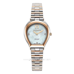 AIGNER IMPERIA AGW.291003 Silver Combi Rosegold Dial White MOP Stainless Steel