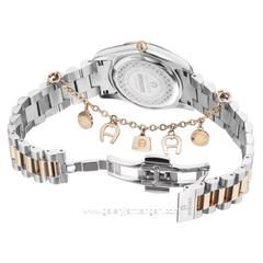 AIGNER SCAFATI MENO AGW.292003 Silver Combi Rosegold Stainless Steel