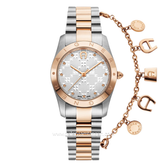 AIGNER SCAFATI MENO AGW.292003 Silver Combi Rosegold Stainless Steel
