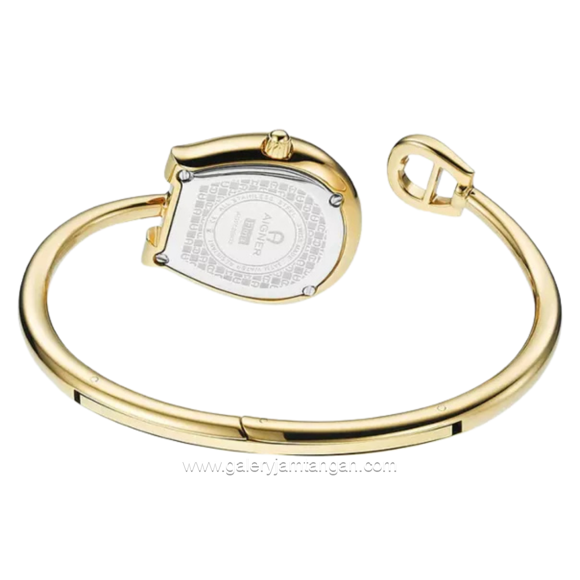 AIGNER FLORA SASSO AGW.299003.S Gold Dial White MOP Stainless Steel