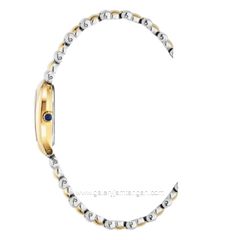 AIGNER LIGURIA DIAMOND AGW.300002 Silver Combi Gold Dial White Stainless Steel