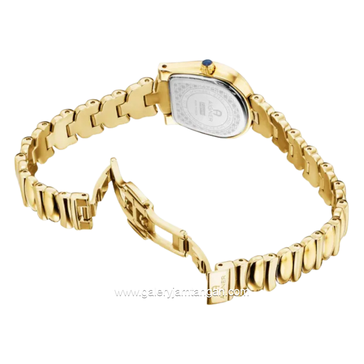AIGNER LIGURIA DIAMOND AGW.300004 Gold Dial White Stainless Steel