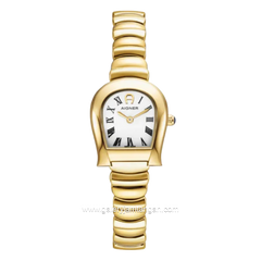 AIGNER LIGURIA DIAMOND AGW.300004 Gold Dial White Stainless Steel