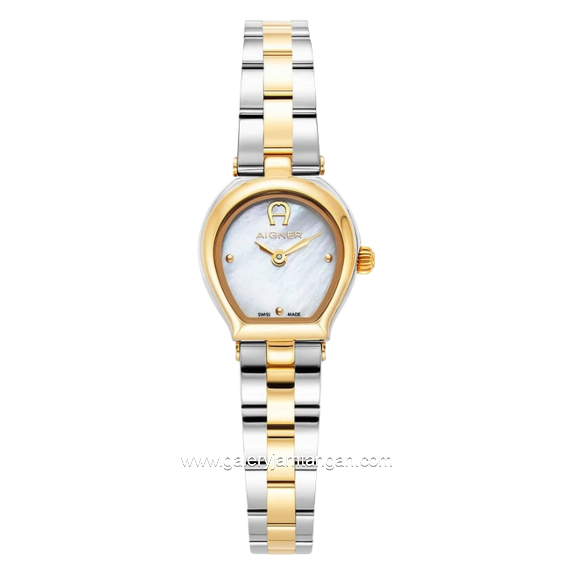 AIGNER AGW.256002 Women's Watch Silver Gold Swiss Made