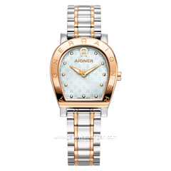 AIGNER AGW.268002 DAIANA  Silver Rosegold Stainless Steel Swiss Made