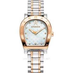 AIGNER AGW.268002 DAIANA  Silver Rosegold Stainless Steel Swiss Made