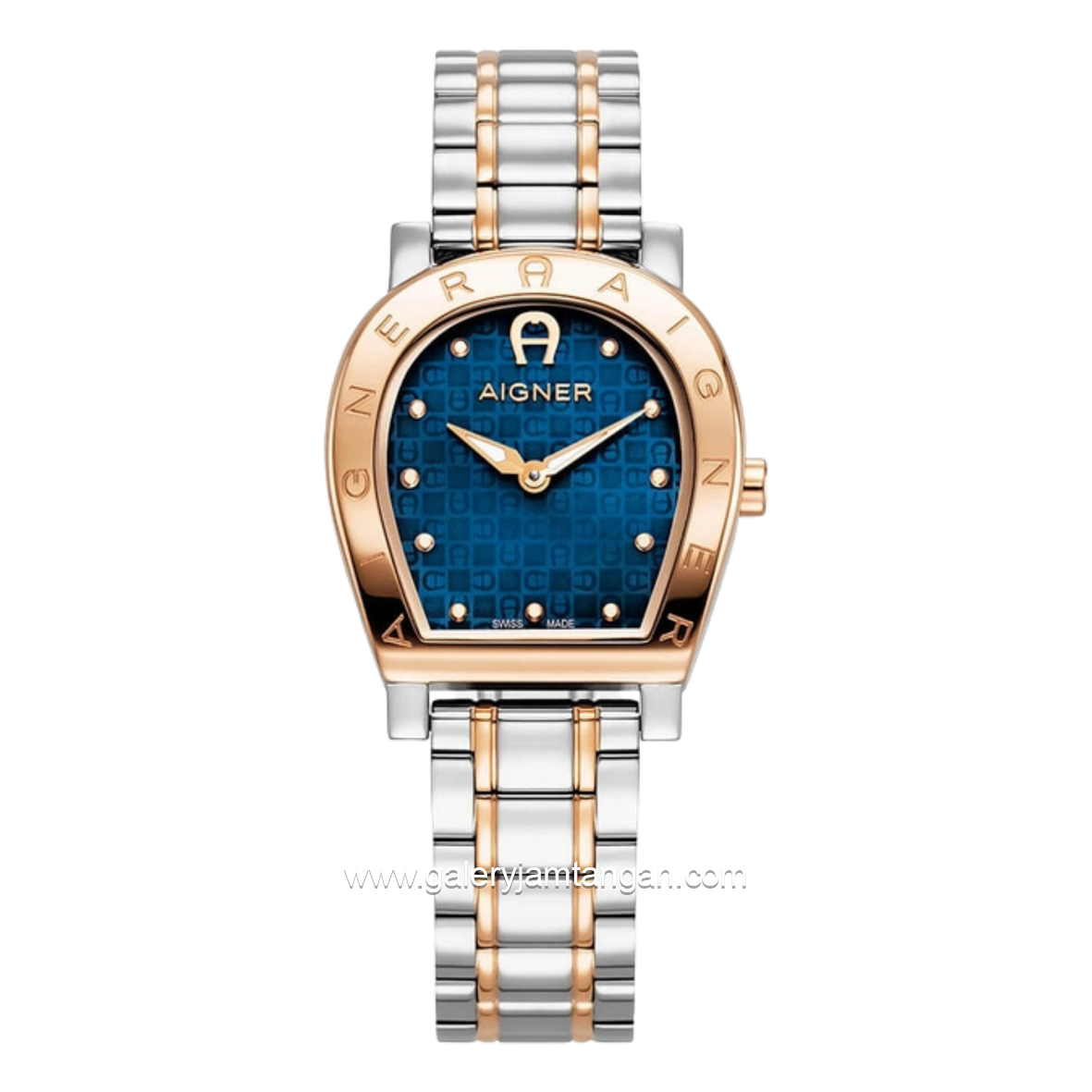 AIGNER AGW.268003 DAIANA Silver Rosegold Stainless Steel Swiss Made