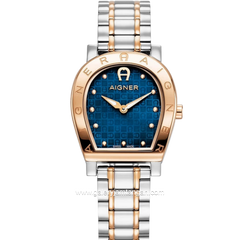 AIGNER AGW.268003 DAIANA Silver Rosegold Stainless Steel Swiss Made