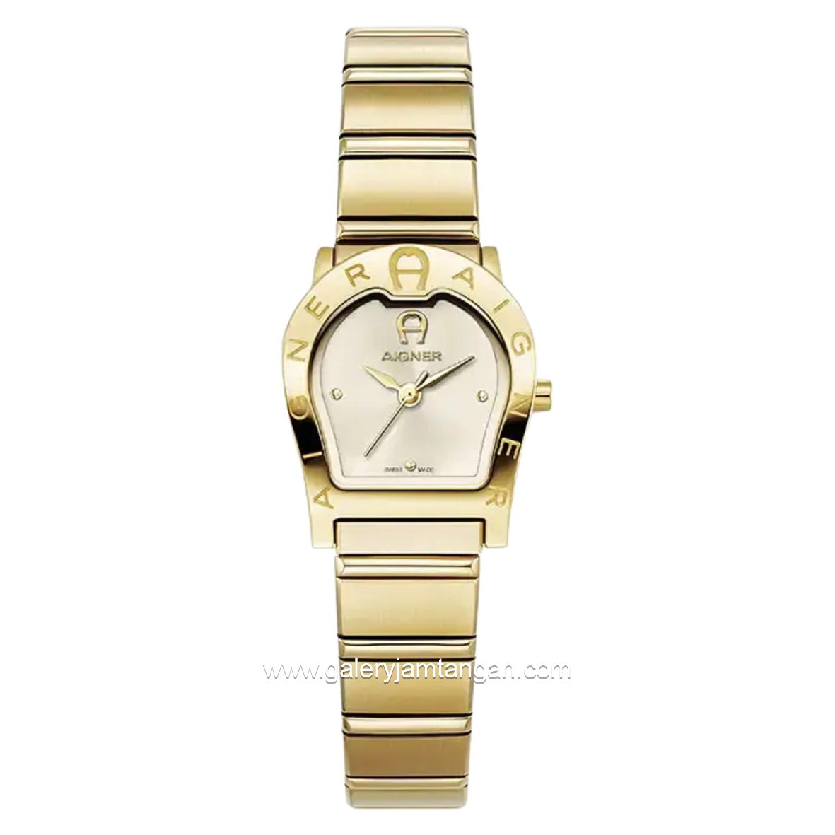 AIGNER AGW.284006 VERONA DUE Gold Watch Swiss Made