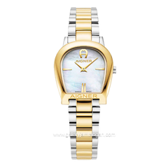 AIGNER ALESSANDRIA AGW.250003 Women's Watch Silver Gold Dial Silver Swiss Made