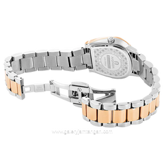AIGNER ALESSANDRIA AGW.250005 Women's Watch Silver Rosegold Dial Silver Swiss Made