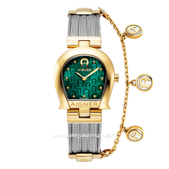 AIGNER CREMONA DUE AGW.273002 Women's Watch Silver Gold Series Swiss Made