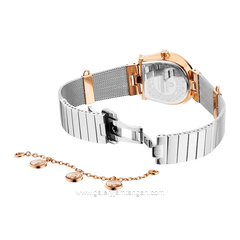 AIGNER CREMONA DUE AGW.273004 Women's Watch Silver Rosegold Series Swiss Made
