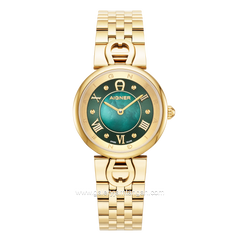 AIGNER DOLCE AGW.265005 Women's Watch Gold Dial Green Swiss Made