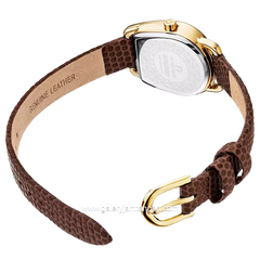 AIGNER HERMADA II AGW.281002.C Brown Gold Leather Strap