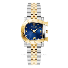 AIGNER MASSA MENO AGW.272004 Women's Silver Gold Stainless Steel Swiss Made