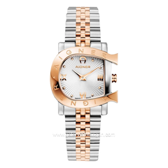 AIGNER MASSA MENO AGW.272005 Women's Silver Rosegold Stainless Steel Swiss Made