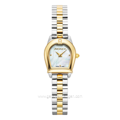 AIGNER MOLFETTA AGW.253002 Women's Watch Silver Gold Dial White Swiss Made