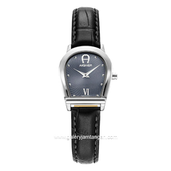 AIGNER MOLISE LADY AGW.282001.C Black Dial Black Leather Strap Swiss Made