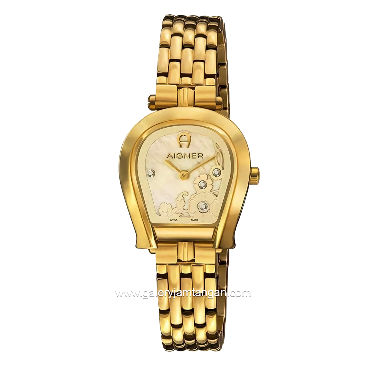 AIGNER PERUGINA ARWLG2151301 Women's Watch Gold Series Swiss Made