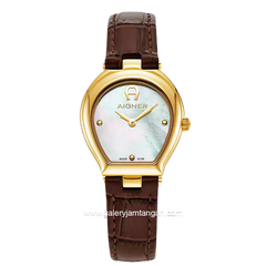AIGNER TRANI AGW.238002 Brown Leather Strap Swiss Made