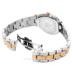 AIGNER TRANI AGW.238011 Women's Watch Silver Rosegold Dial Silver Swiss Made
