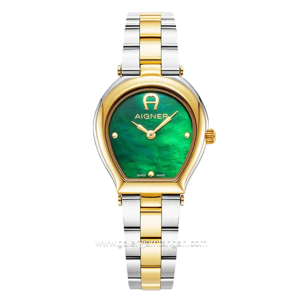 AIGNER TRANI AGW.238013 Women's Watch Silver Gold Swiss Made
