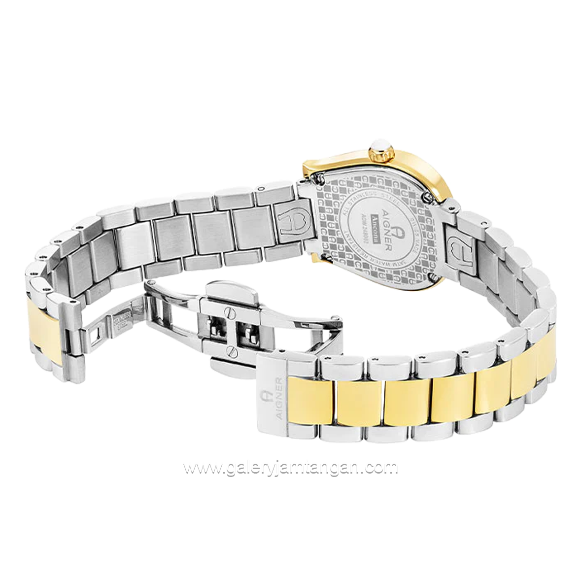 AIGNER ANCONA AGW.248002 Women's Watch Silver Gold Swiss Made