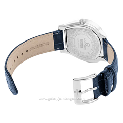 AIGNER CHIETI AGW.245002 Blue Silver Leather Watch Swiss Made