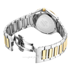AIGNER FERMO AGW.266003 Silver Gold Dial White Swiss Made