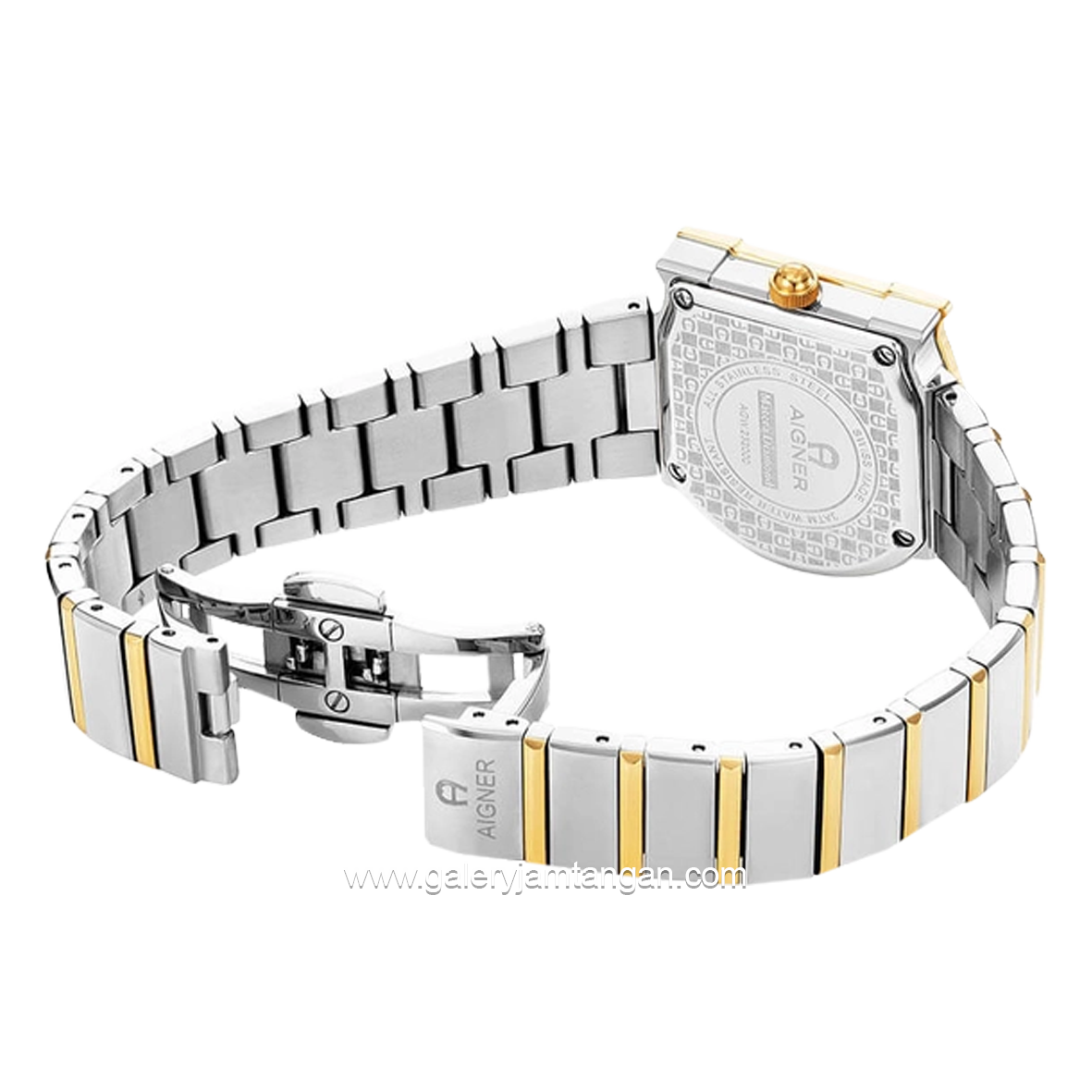AIGNER MATERA DIAMOND AGW.232005 Women's Watch Silver Gold Series Swiss Made